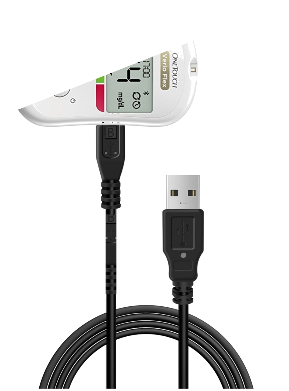 Buy Lifescan Onetouch Verio Flex Meter USB Cable Only Online in USA at the  Best Prices
